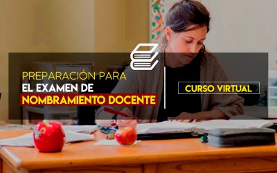 CURSO DE NOMBRAMIENTO DOCENTE